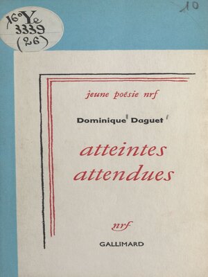 cover image of Atteintes attendues